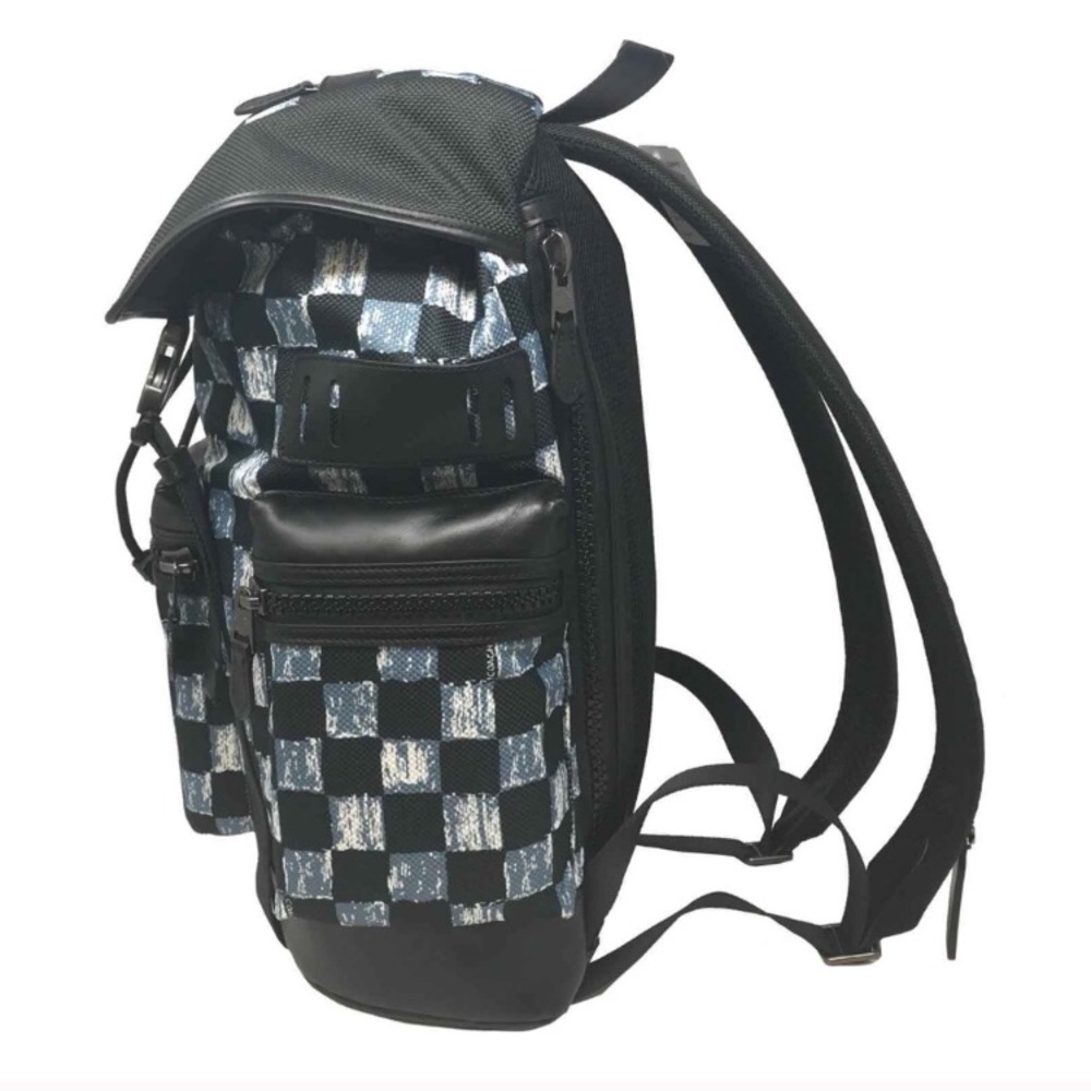 Coach Terrain Trek Graphic Checker Backpack - Picture 6 of 8